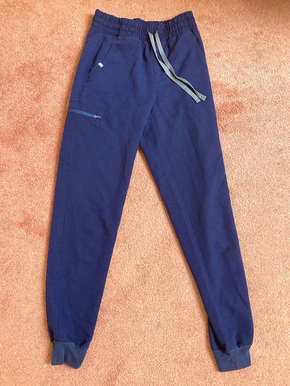FIGS Technical Collection Navy Blue Scrub Jogger Pants XXS